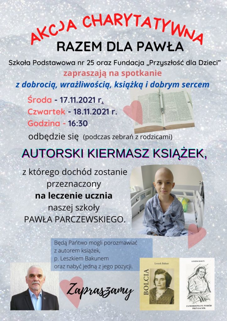 Plakat Kiermasz Książek