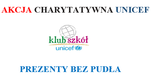 Akcja UNICEF Prezenty bez pudła