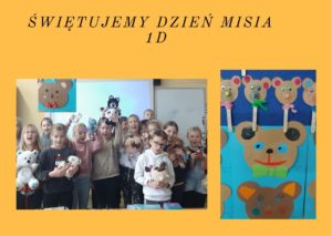 Światowy Dzień Misia w klasie 1d