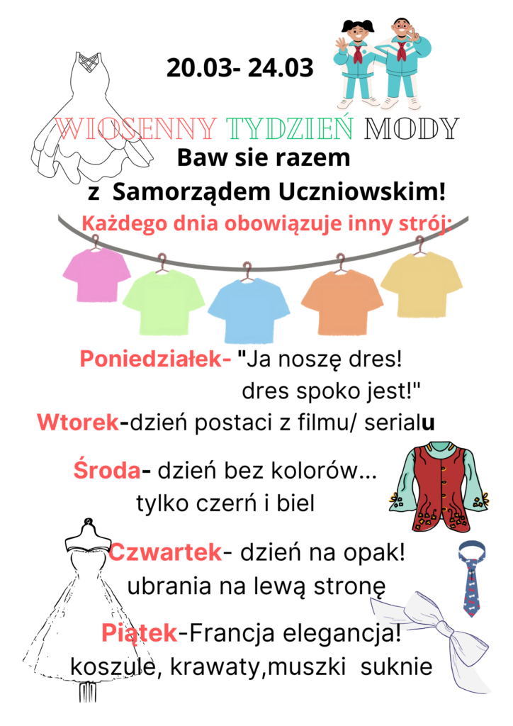 Wiosenny Tydzień Mody Plakat