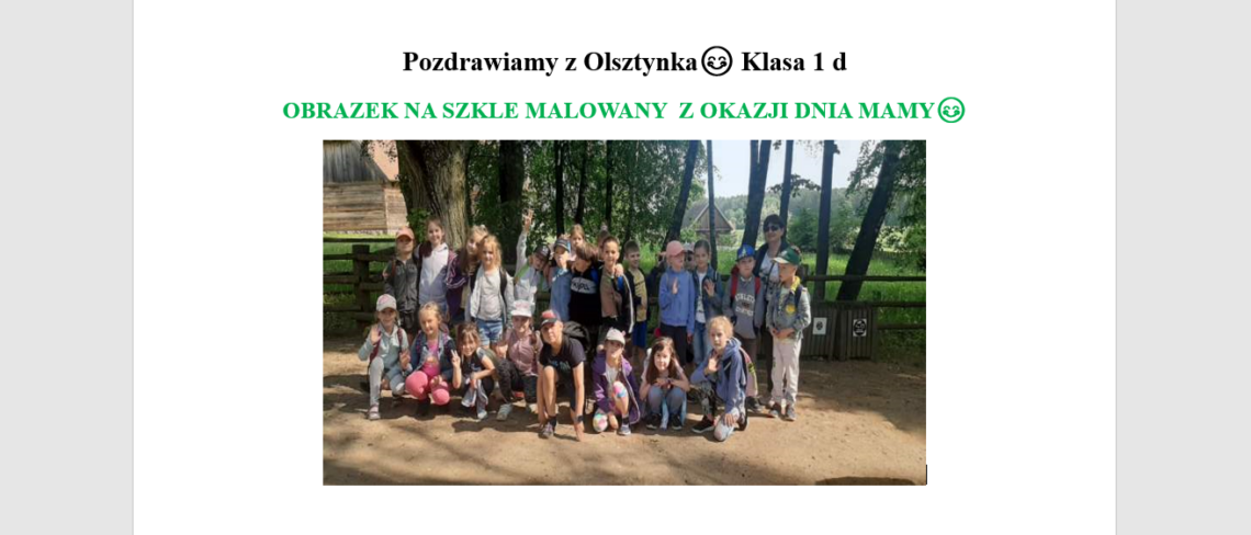 Pozdrowienia z Olsztynka obrazek