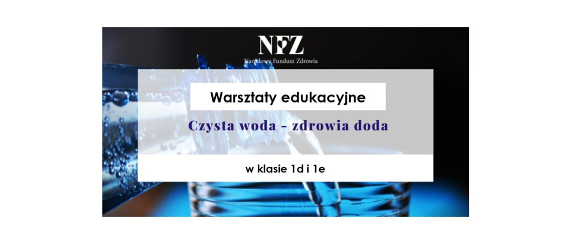 czysta woda zdrowia doda okładka