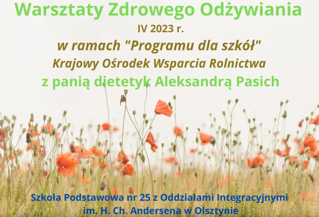 warsztaty zdrowego odżywiania okładka