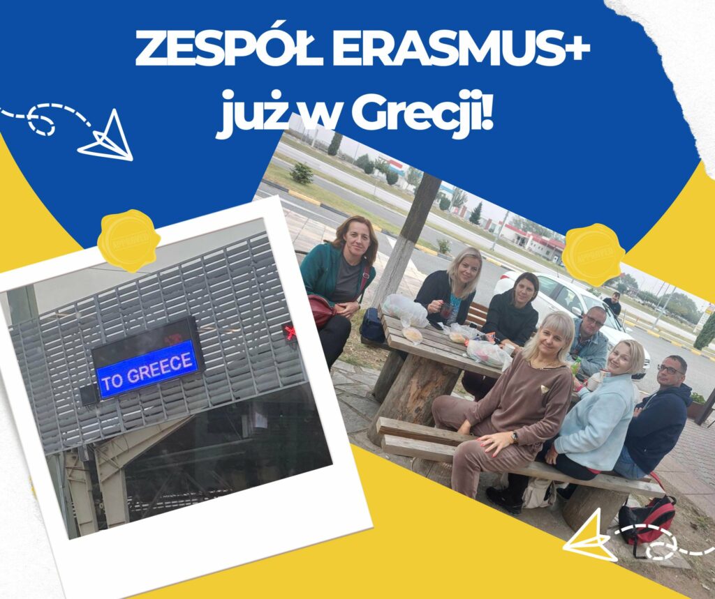 Zespół Erasmus+ w Grecji