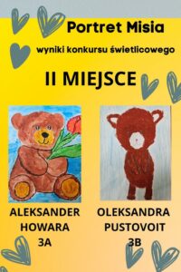 Konkurs świetlicowy PORTRET MISIA 2 miejsce