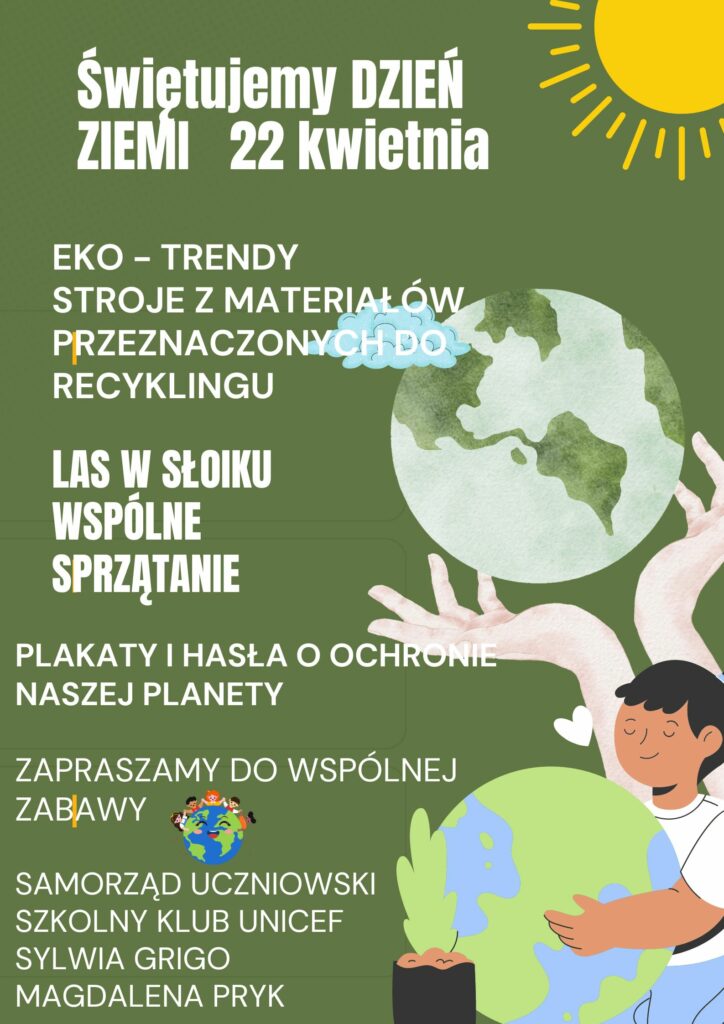 PLAKAT DZIEN ZIEMI