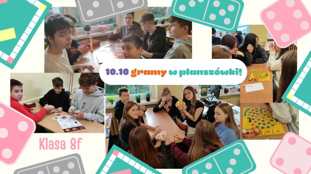 Dzień Gier Planszowych klasa 8f