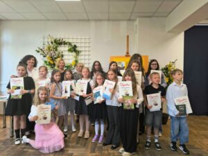 Uczestinicy konkursu Turniej Jednego Wiersza