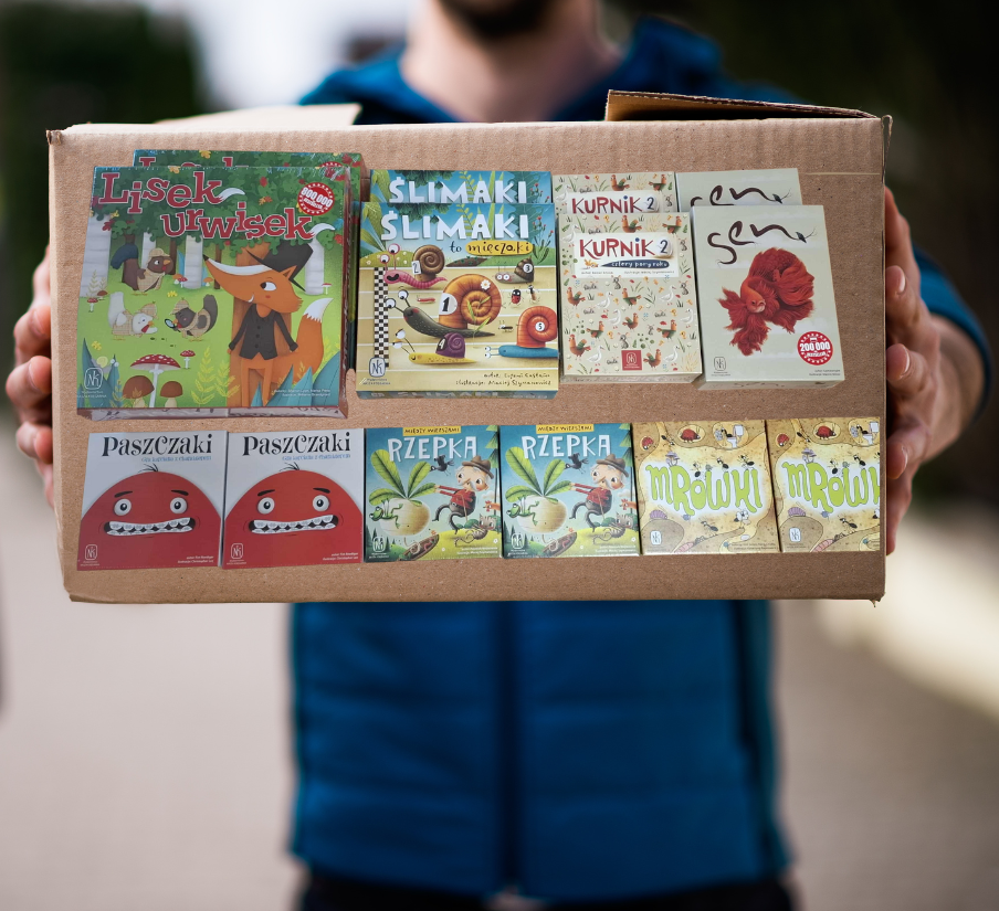 Gry planszowe dostawa